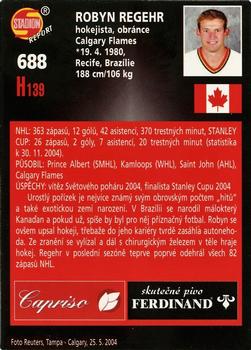 2005 Stadion World Stars #688 Robyn Rehegr Back