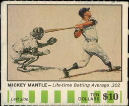 1968 American Oil Winner's Circle #NNO Mickey Mantle Front