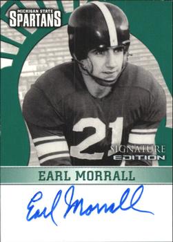 2003 TK Legacy Michigan State Spartans - Autographs #S17 Earl Morrall Front