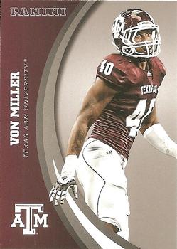 2015 Panini Texas A&M Aggies - Silver #50 Von Miller Front