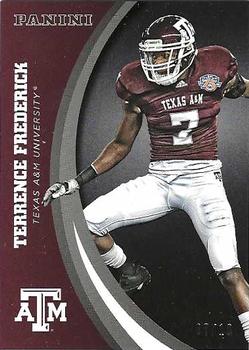 2015 Panini Texas A&M Aggies - Black #33 Terrence Frederick Front