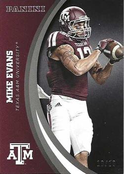 2015 Panini Texas A&M Aggies - Black #47 Mike Evans Front