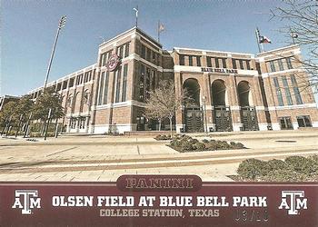 2015 Panini Texas A&M Aggies - Black #8 Olsen Field at Bluebell Park Front