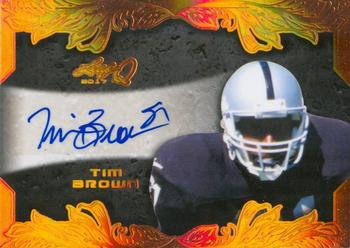 2017 Leaf Q #BA-TB2 Tim Brown Front