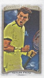 2017 Upper Deck Goodwin Champions - Blank Back Mini #NNO Taylor Fritz Front