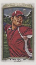 2017 Upper Deck Goodwin Champions - Blank Back Mini #NNO Kevin Maitan Front