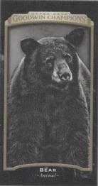 2017 Upper Deck Goodwin Champions - Blank Back Mini #NNO Bear Front