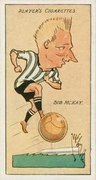 1927 Player's Football Caricatures By Mac #25 Bob McKay Front