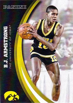 2017 Panini Iowa Hawkeyes #19 B.J. Armstrong Front