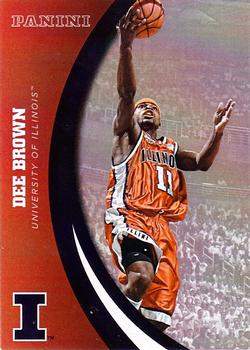 2017 Panini Illinois Fighting Illini #7 Dee Brown Front