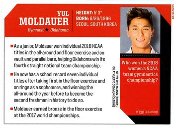 2018 Sports Illustrated for Kids #739 Yul Moldauer Back