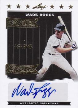 2012 Leaf Legends of Sport - We are the Champions #WC-WB1 Wade Boggs Front