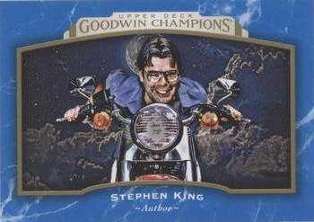 2017 Upper Deck Goodwin Champions - Royal Blue #100 Stephen King Front