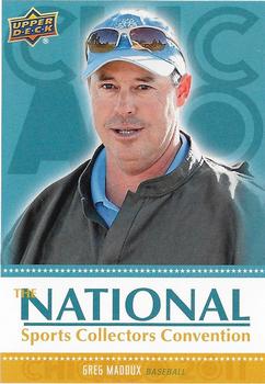 2011 Upper Deck National Convention #NSCC-9 Greg Maddux Front