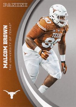 2015 Panini Texas Longhorns - Silver #38 Malcom Brown Front