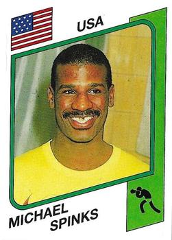 1987-88 Panini Supersport Stickers #146 Michael Spinks Front