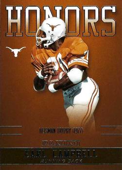 2015 Panini Texas Longhorns - Honors #EC-TEX Earl Campbell Front