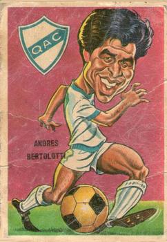 1967 Crack Campeones #100 Andres Bertolotti Front