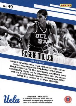 2018 Panini Father's Day #49 Reggie Miller Back
