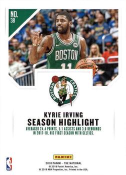 2018 Panini National Convention #38 Kyrie Irving Back