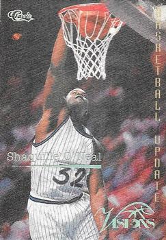 1996 Classic Visions Signings Update #U101 Shaquille O'Neal Front