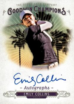 2018 Upper Deck Goodwin Champions - Autographs #A-EC Emily Collins Front