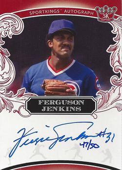 2018 Sportkings - Autographs Red #A11 Ferguson Jenkins Front