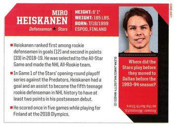 2019 Sports Illustrated for Kids #871 Miro Heiskanen Back