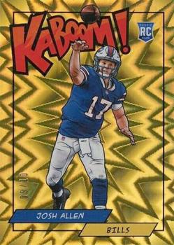 2018 Panini Kaboom! - Gold #K-JA Josh Allen Front