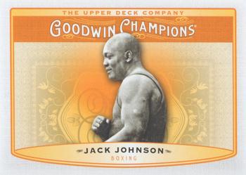 2019 Upper Deck Goodwin Champions #81 Jack Johnson Front