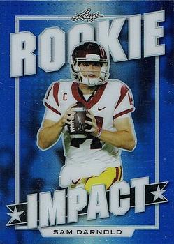 2019 Leaf Best of Sports - Rookie Impact Blue #13 Sam Darnold Front