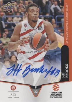 2019 Upper Deck Goodwin Champions - Turkish Airlines EuroLeague Autographs #A-JB Jeff Brooks Front