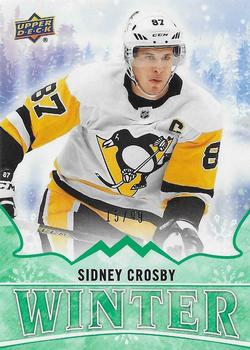 2019 Upper Deck Singles Day Winter - Bounty Green #W15 Sidney Crosby Front