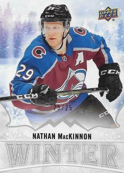 2019 Upper Deck Singles Day Winter - Bounty Silver #W9 Nathan MacKinnon Front