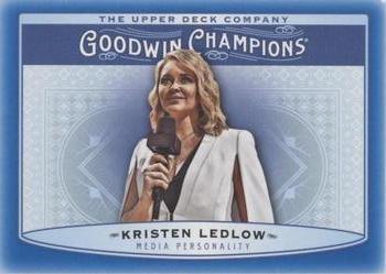 2019 Upper Deck Goodwin Champions - Royal Blue #66 Kristen Ledlow Front