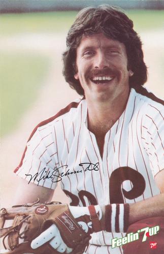 1981 7-Up Jumbo Cards #NNO Mike Schmidt Front