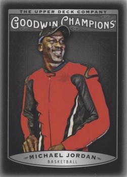 2019 Upper Deck Goodwin Champions - Photo Variations Black #1 Michael Jordan Front