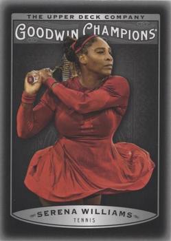 2019 Upper Deck Goodwin Champions - Photo Variations Black #10 Serena Williams Front