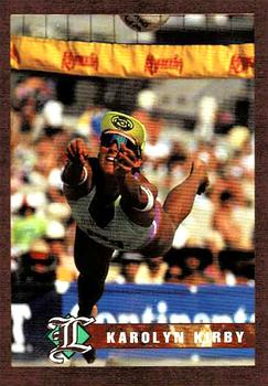 1993 Legends Sports Memorabilia #17 Karolyn Kirby Front