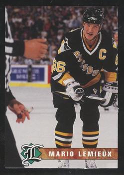 1993 Legends Sports Memorabilia #53 Mario Lemieux Front