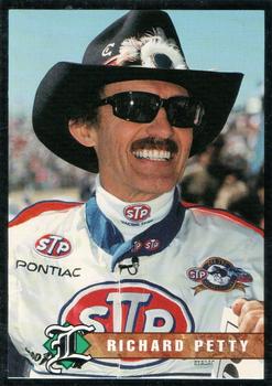 1993 Legends Sports Memorabilia - Silver #54 Richard Petty Front