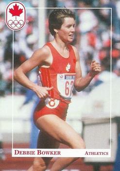 1992 Erin Maxx Summer Olympics Hopefuls #63 Debbie Bowker Front