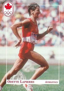 1992 Erin Maxx Summer Olympics Hopefuls #75 Odette Lapierre Front
