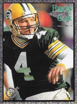 1993-97 Heroes of the Game - Platinum #54 Brett Favre Front