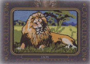 2020 Upper Deck Goodwin Champions - Cat Collection Manufactured Patches #FC-50 Lion Front