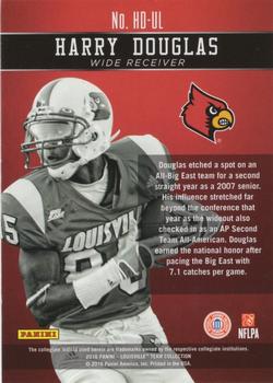 2016 Panini Louisville Cardinals - Honors Gold #HD-UL Harry Douglas Back