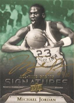 2012 Upper Deck All-Time Greats - Signatures #GA-MJ4 Michael Jordan Front