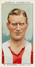 1935 Ogden's Football Club Captains #17 Bob McGrory Front
