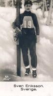 1930-33 Cloetta Ross Sportserie #51 Sven Eriksson Front