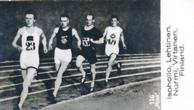 1930-33 Cloetta Ross Sportserie #116 Volmari Iso-Hollo / Lauri Lehtinen / Paavo Nurmi Front